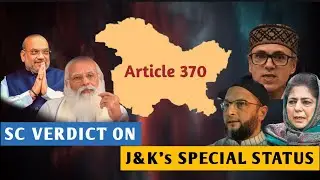 Article 370 | Abrogation upheld by SC | J&K Special Status #article370
