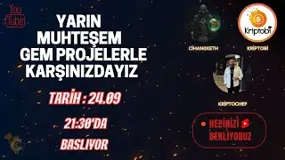 HANGİ KOİNLER 100X YAPABİLİR ? / YENİ GEM PROJELER /  KRİPTOBİ , Cihan0xETH