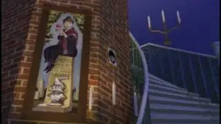 Haunted Mansion Stage Set