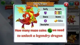 Deputy's debut maze island  all dragon maze coin cost😮 2021