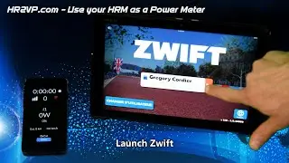 HR2VP app - Use your heart rate monitor as a power meter with Zwift and Arcade Fitness