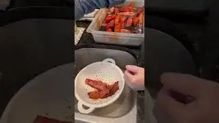 Smoking Tuna Bellies