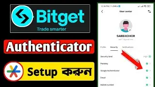 bitget google authenticator setup, bitget google authenticator setup bangla #bitget #authenticator
