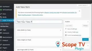 Scope TV Plugin