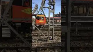 Colas rail freight tamper (73942) arriving on UDL