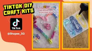 DIY Craft Kits | Shopee Haul Tiktok Compilation