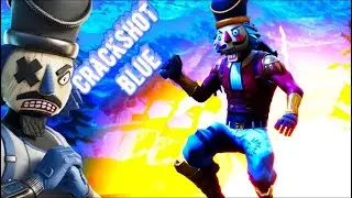 Crackshot ( BLUE ) Fortnite Gameplay