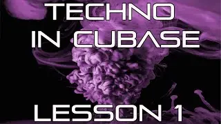 Cubase Techno Tutorial - Start To Finish - Lesson 1 Kick Drum