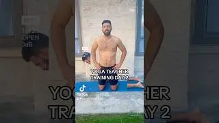 Yoga Teacher Training Day 2: Cat/Cow #yoga #fitness ss