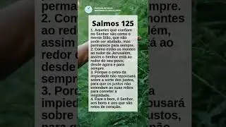 Salmos 125 |Meditando Na Palavra