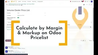 Markup or Margin Odoo Pricelist Pricelist Rule