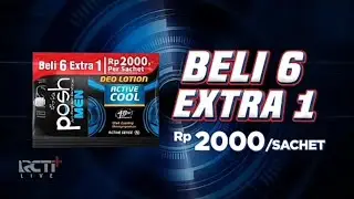 Posh Men Deo Lotion Active Cool Sachet - Aktif Seharian Bebas Bau Badan [Beli 6 Extra 1] (2024)