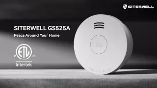 SITERWELL GS525A 10-Year Smoke Detector | UL217 Compliant