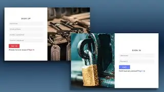 Responsive Animated Login and Registration Form | Html CSS & Javascript