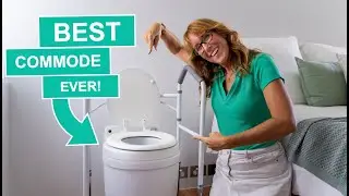 Best Bedside Commode Toilet EVER - No Mess, No Smell!
