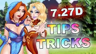 NEW Dota 2 TIPS, TRICKS and BUGS! 7.27d