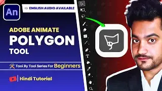 How to use Polygon Tool in Adobe Animate? (Hindi Tutorial) | By Hindi Tooniverse