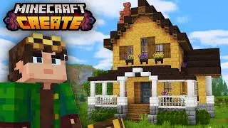 I Started the BEST Minecraft Create Survival World