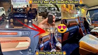 💥 2021 Thar Full Modification🔥 Thar Modified🔥 Only modified thar🔥 Thar Modification🔥Car Customs