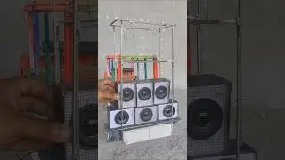 | Mini DJ Bass High Sound System load Setup | #shorts #trending