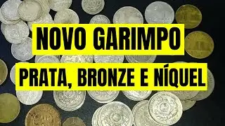 GARIMPO DE MOEDAS ANTIGAS. MOEDAS ANTIGAS DE PRATA, MOEDAS DE BRONZE E N&Iacute;QUEIS DO IMP&Eacute;RIO NO GARIMPO