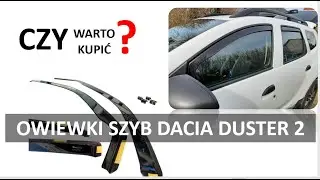 Owiewki szyb Dacia Duster 2