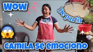 CAMILITA BRINCA DELA EMOCION AL VER COMO LE QUEDO EL ATOL🥹 