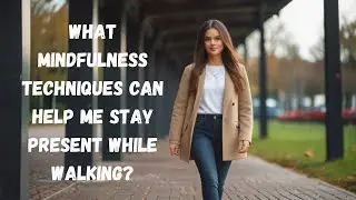 What Mindfulness Techniques Can Help Me Stay Present While Walking? | Sigma Girl Power
