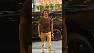 Justin Baldoni shows off bulging muscles in tight shirt promoting &lsquo;It Ends With Us!&rsquo; #justinbaldoni