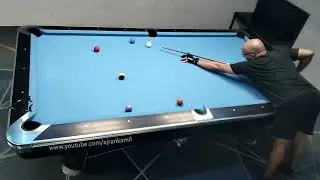 Nineball Break and Run Out with Luck on Ball 1