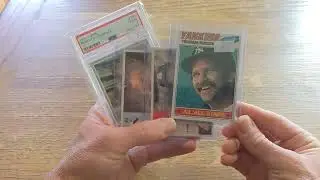 Pikes Peak Card Show 9-14-2024 Vintage Baseball Card Pickups Mickey Mantle Clementine