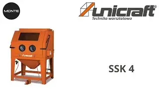 Piaskarka kabinowa do czystego strumieniowania SSK 4 Unicraft 6204004