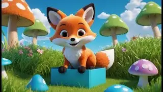 Fuzzy Fox Hides in Box | Peekaboo Song for Kids | Fun Animal Rhyme