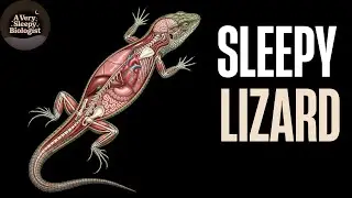 Lizard Sleep Story | A Silent Tale of Stone and Sun | A Very Sleepy Biologist