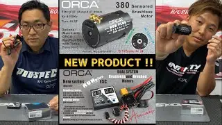 ORCA新製品！RunPlusディアルESC&380￼￼モーター