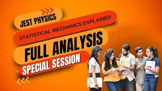 JEST Physics Statistical Mechanics Topic Explained 2025 #JEST #Physics #Study #StatisticalMechanics