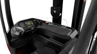 Linde reachtruck: Een comfortabele werkplek.