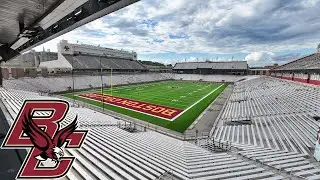 Alumni Stadium tour - Boston College football stadium