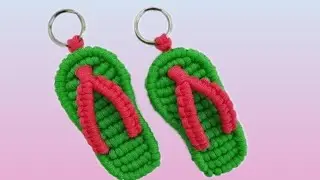 Macrame slipper tutorial video live