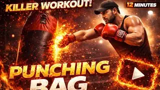 &ldquo;12 Minutes Fire🔥 Punch Workout 💥 | Punching Bag Power&rdquo;#PunchingBagWorkout 