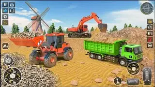 ROAD CONSTRUCTION JCB CRANE GAME 2025 