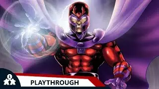 Marvel Champions | Cyclops, Kittyhawk, & Colossus vs Magneto | with Peter, Terence, & Mary