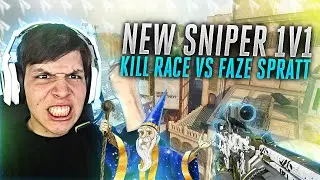 NEW SNIPER 1v1 KILLRACE Vs FaZe Spratt