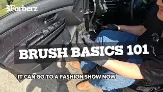 Forberz&trade; Detailing Tutorial - How to Brush Basics 101 - Save Money DIY Tricks