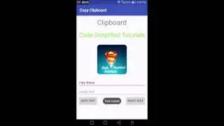 Copy Clipboard In Android | Android Beginner Tutorials