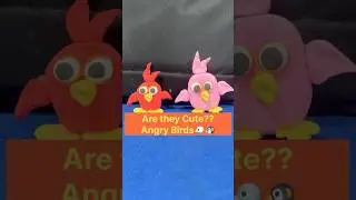 Real bird? Nah&hellip; Clay Jugaad! 🤣🔥From ZERO to Angry Bird Hero 🐦💪#shorts#ytshorts#viral
