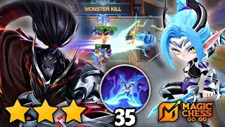 MCGG-713 | MAGIC CHESS GO GO BEST COMBO HAYABUSA COMMANDER KARINA FULL STACK MODE SAT SET EXECUTE !!