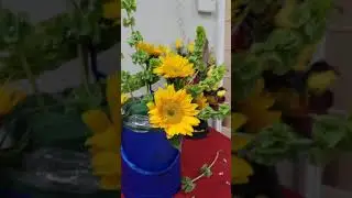 A Blue-themed Flower Arrangement Featuring Our Just For You Box!