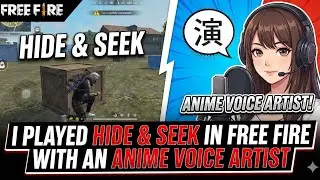 I Played Hide & Seek In Free Fire With A Anime Voice Artist ❤️❤️ #freefire #minecraft #bgmi #gaming 