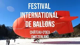 45. Festival de Ballons Ch&acirc;teau-d&rsquo;&OElig;x 🇨🇭 and Ballon HB-QVS (Cameron AS105 MkII) in Action